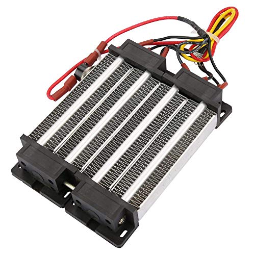Calentador de aire de cerámica PTC, 110 V/220 V, 1000 W, calentador de aire de cerámica PTC, elemento calefactor PTC, termistor eléctrico para aire acondicionado, calentador eléctrico (110 V1000 W)