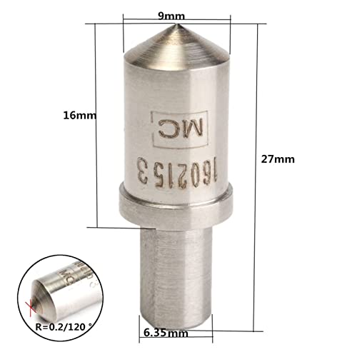 Probador portátil de la dureza HRC-3 penetrador de acero del metal del diamante del Indenter para el probador de la prueba de la dureza RC-3 HR150A