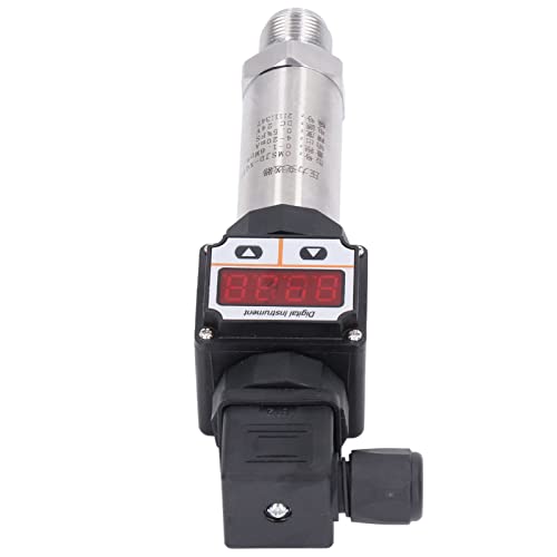 Sensor de presión digital, transmisor de presión, transductor de pantalla digital 0-1.6Mpa 0.5% FS, 4‑20mA, presión y vacío