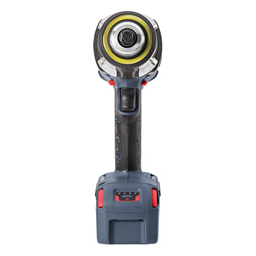 Ingersoll Rand W7152 Llave de impacto inalámbrica de 1/2" y 20V, torque de 1500 ft-lb, retenedor de anillo de fricción, pistola, herramienta desnuda