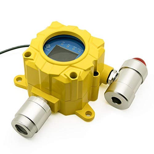 Detector de amoníaco de Forensics | Montaje en pared industrial | Calibración NIST de EE. UU. | A prueba de explosiones | Alarmas de luz y sonido ajustables | Salida de relé | 0-100ppm NH3 | KE-AV44-BEKH