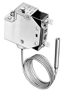 Johnson Controls P20EB-1C Penn Series P20 Aire Acondicionado/Control de Corte de Presión, Tubo de Sudor Capilar/1/4" de 36", Interruptor SPDT, 7-150 psi