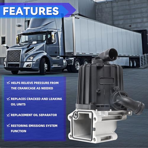 22877306 Separador de aceite de ventilación del cárter con junta para motor Volvo D13 2015 2016 2017 2018 2019 2020 2021 2022 Reemplazo # 21373547 20532891