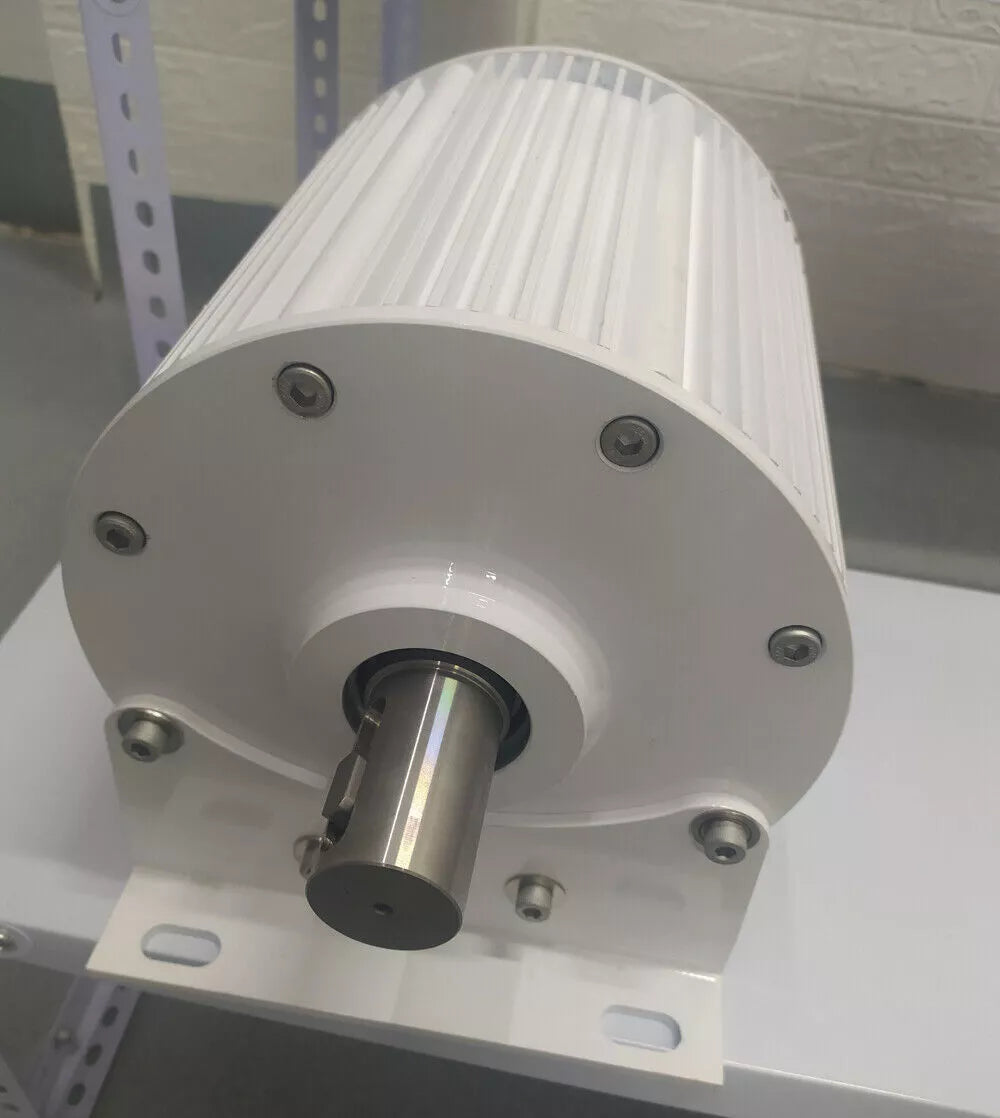 6000W 380V Permanent Magnet Generator Gearless 3 Phase Wind Turbine Alternators