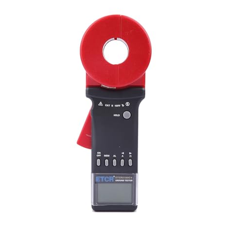 Probador 0.01-1200Ω 0.00mA-20.0A del metro de la resistencia de tierra de la abrazadera de ETCR2100C+ Digitaces
