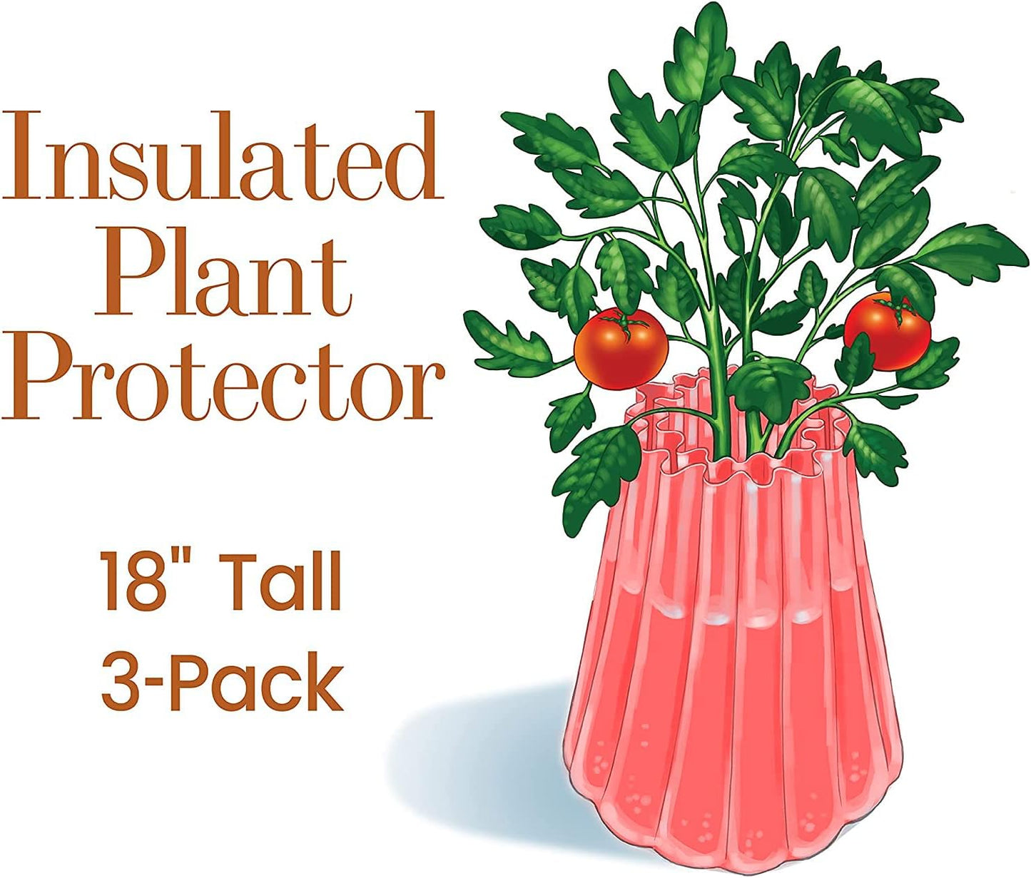 Dalen Gardeneer Season Starter - Protector de plantas aislado para la temporada temprana - Protector contra heladas para clima frío - Forma de relleno fácil para una siembra óptima - 18 x 17 pulgadas