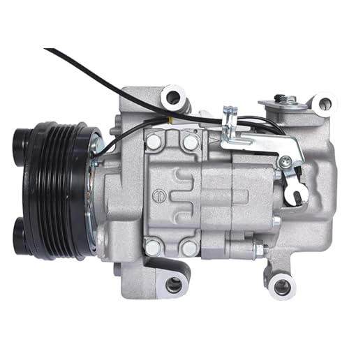 WFLNHB Compresor de CA y embrague de A/C, puertos de A/C, 5 ranuras de repuesto para Mazda 3 2004-2009 3 Sport 2009 reemplazo para Mazda 5 2006-2010 2.0L 2.3L CO 10759C 58463 BP4S61K00 CC43 455555 E