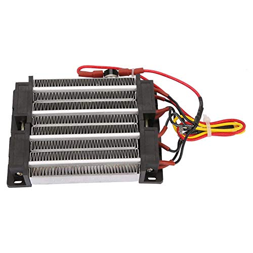 Calentador de aire de cerámica PTC, 110 V/220 V, 1000 W, calentador de aire de cerámica PTC, elemento calefactor PTC, termistor eléctrico para aire acondicionado, calentador eléctrico (110 V1000 W)
