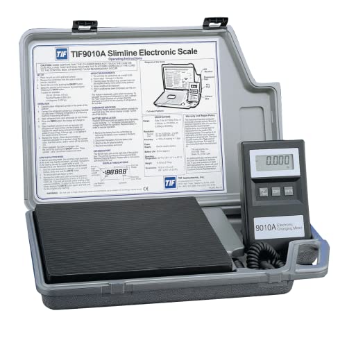 Báscula electrónica refrigerante de carga/recuperación Robinair TIF9010 A Slimline