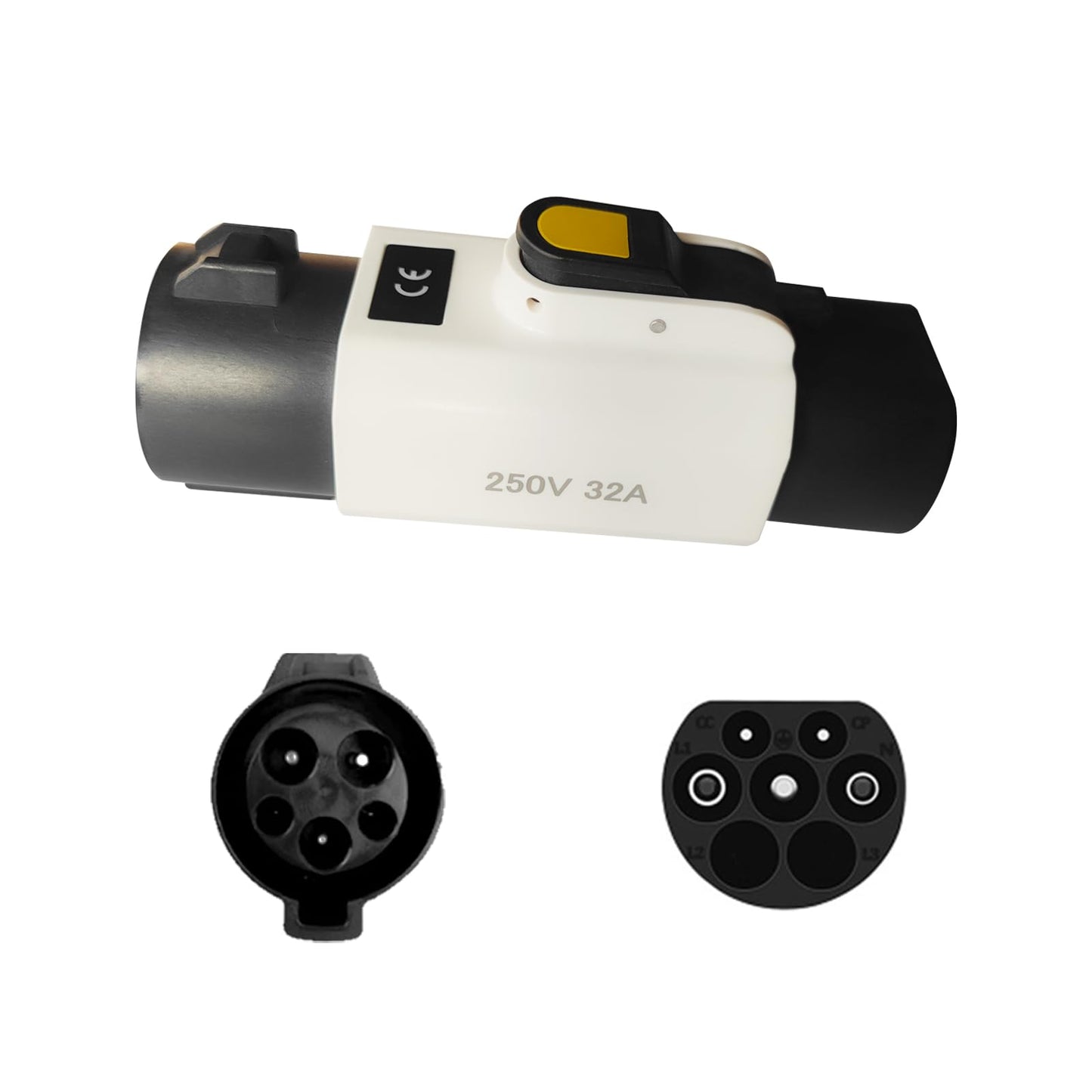 Conector de cargador EV Tipo 1 a GBT Adaptador de carga de vehículos eléctricos SAE j1772 a GBT EV Adaptador de carga