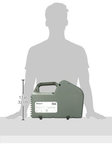 Robinair RG6 máquina de recuperación de refrigeración portátil de 110 v AC y 60 Hz.