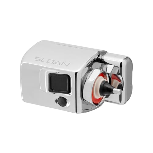 Sloan EBV-89-A Sensor de montaje lateral expuesto para orinal/armario de agua Retrofit Flushometer| Funciona con pilas, duración estimada de la batería de 3 años con descarga centinela de 24 horas,