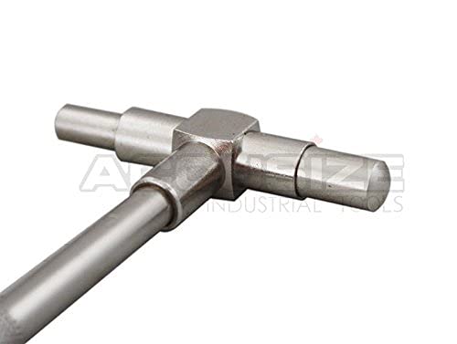 Con micrómetro exterior métrico de 0.000-5.906 in, juego de 6 piezas.