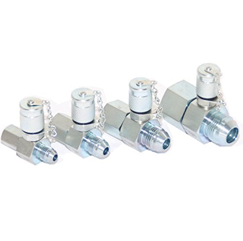 XZT Kobe Kit de acoplamiento hidráulico giratorio de 4 unidades para maquinaria de construcción de excavadoras