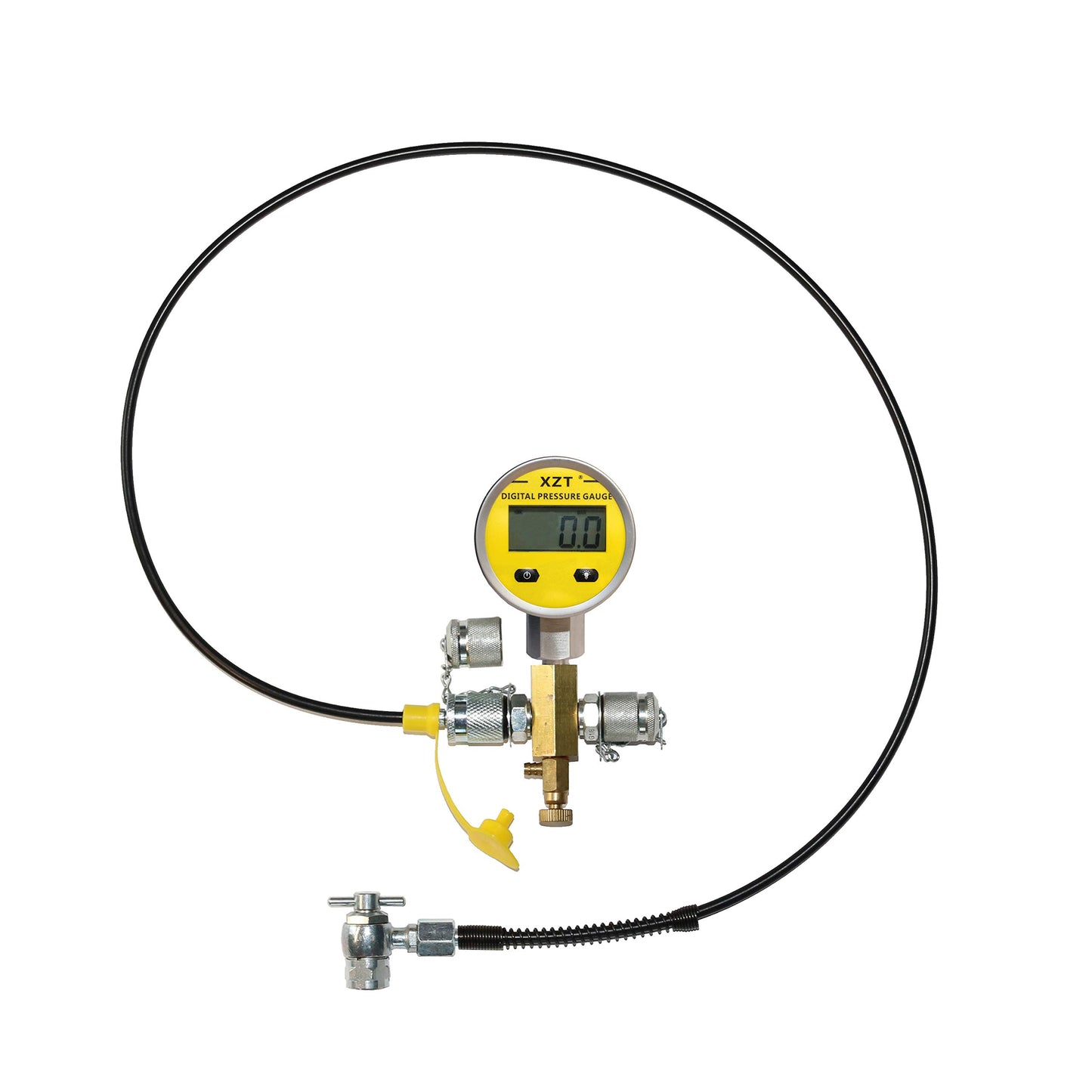 XZT Kit de presión de gas Schrader de aeronaves S2D, estructura de alta presión, acoplador de pérdida de aire 556, acoplamientos para llenar choques