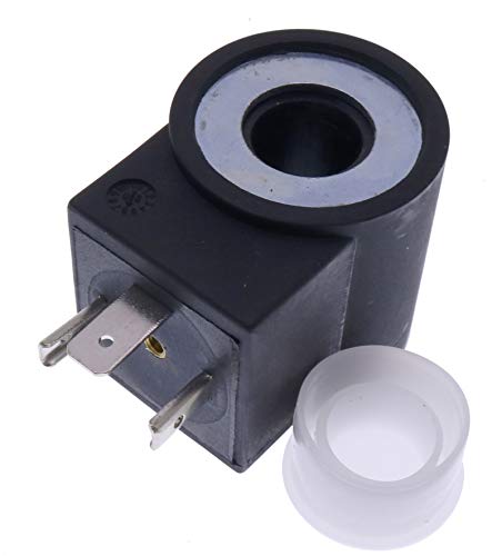 Solarhome 12V 6306012 Bobina de válvula solenoide de 3 clavijas Conector DIN para HydraForce Stem Series 08 80 88 98