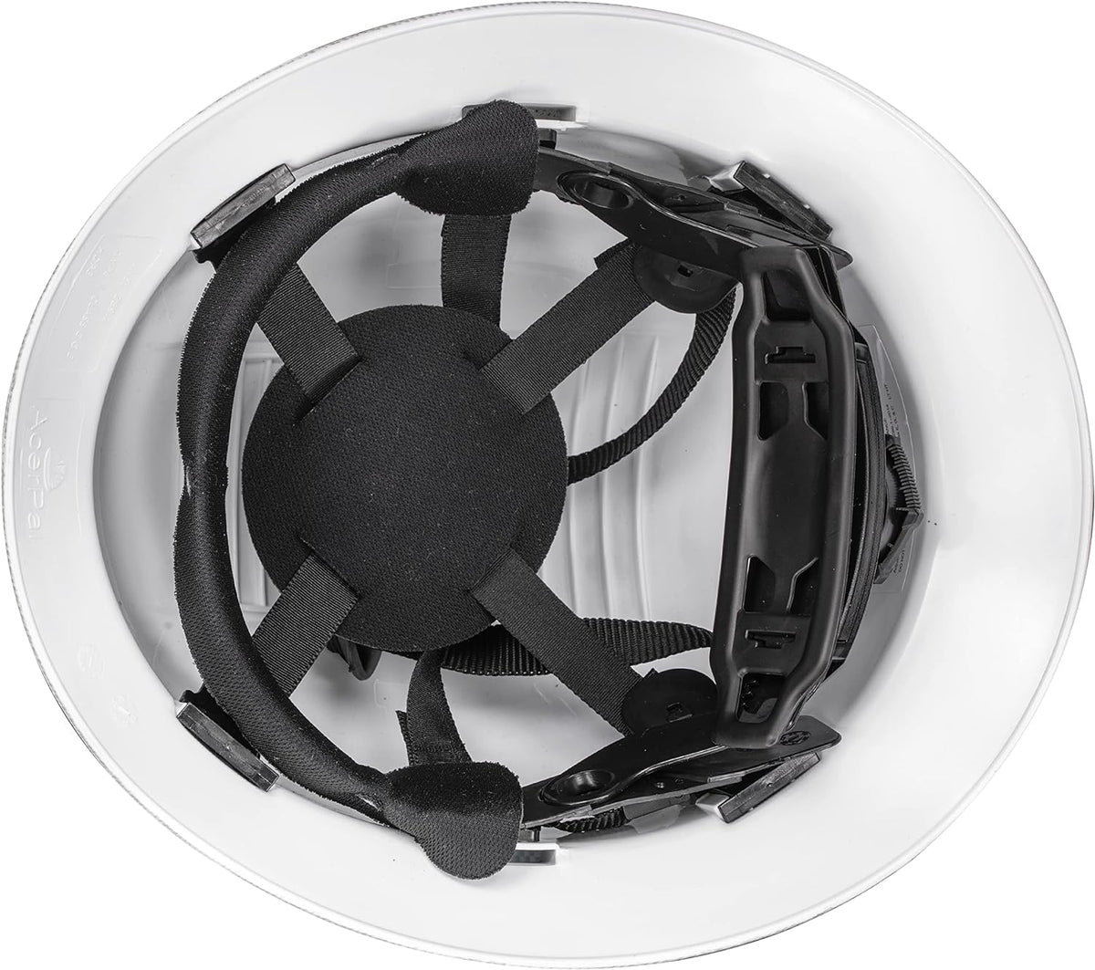 Acerpal Casco duro OSHA con diseño de fibra de carbono ventilada de ala completa con suspensión de 6 puntos (opciones 1)