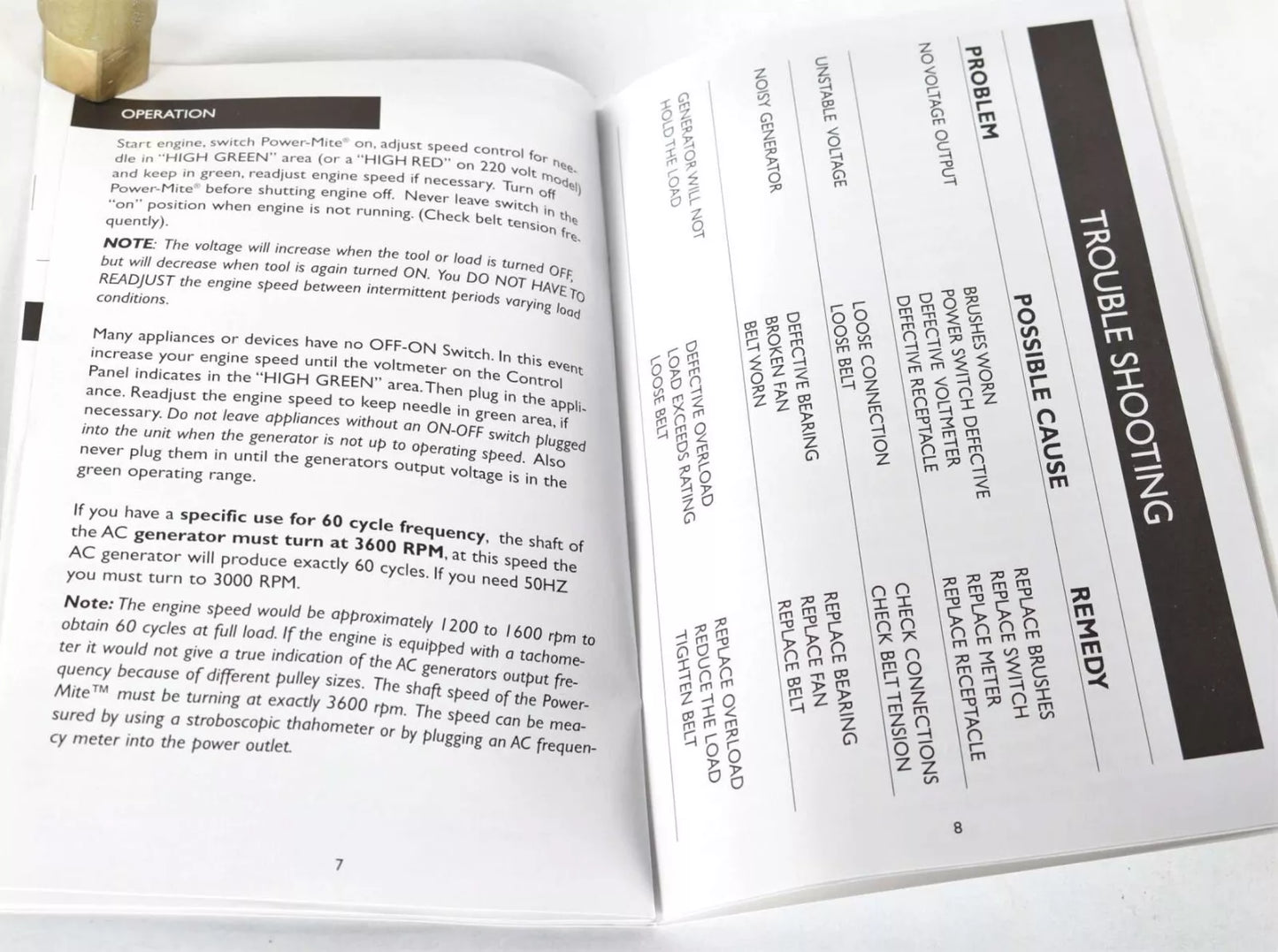 Nuevo Kit generador de PM-220 accionado por correa Fabco Power Mite con caja de control y PMVR-