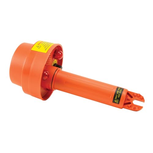 Klein Tools HVNCVT-2 - Probador de voltaje sin contacto, para conductores aéreos, fallas de cable, 7 rangos de sensibilidad, señales audibles y visuales, resistente al agua