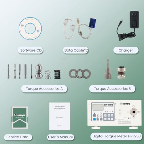 HUANYU HP-250 Digital Torquing Meter Screw driver/Wrench measure/Tester