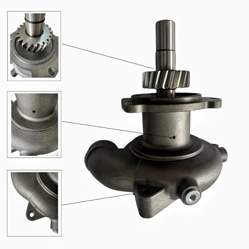 Bomba de agua mecánica para camión WP-HD6076 de refrigeración del motor compatible con Cummins ISM QSM L10 M11 y compatible con el número OE 4955705 3803403 3073693
