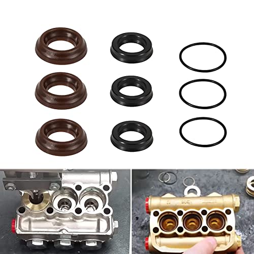 YMT AR1828 - Kit de presión de agua de repuesto para Annovi Reverberi 18 mm XR RK RKA RKV, nuevas válvulas + juntas tóricas