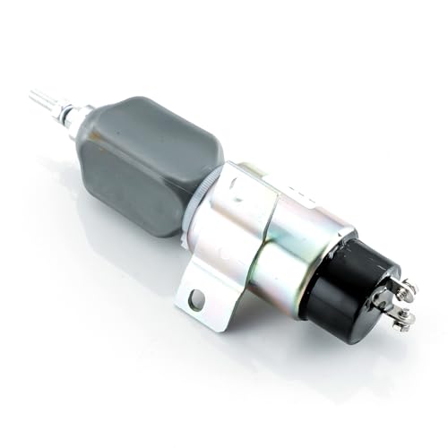 1751-12E2U1B1 - Solenoide de apagado de combustible SA-4984-12 1751-12E2U1B1S repuesto para Woodward 2001 2003 Genie Lift GN77402 GS2668RT GS2669RT GS3268RT GS33RT GS3RT 66RT GSGSGSGS3384 Solenoide de