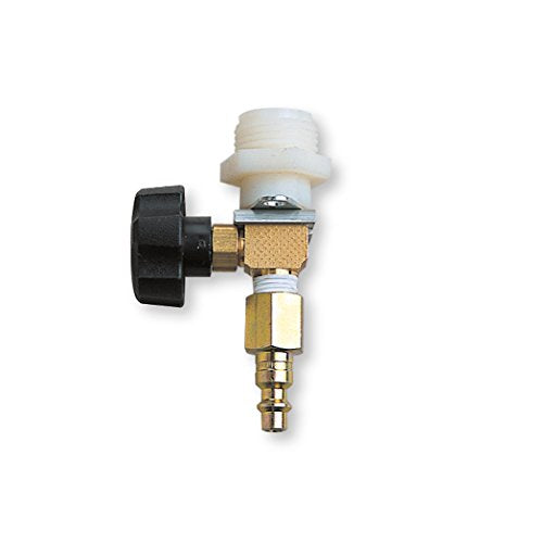 Allegro Industries 9992 Válvula de control de flujo ajustable con correa y accesorios Hansen, estándar