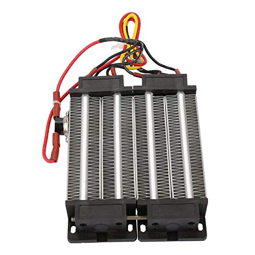 Calentador de aire de cerámica PTC, 110 V/220 V, 1000 W, calentador de aire de cerámica PTC, elemento calefactor PTC, termistor eléctrico para aire acondicionado, calentador eléctrico (110 V1000 W)