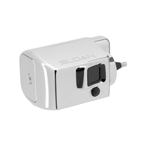 Sloan EBV-89-A Sensor de montaje lateral expuesto para orinal/armario de agua Retrofit Flushometer| Funciona con pilas, duración estimada de la batería de 3 años con descarga centinela de 24 horas,