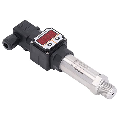 Sensor de presión digital, transmisor de presión, transductor de pantalla digital 0-1.6Mpa 0.5% FS, 4‑20mA, presión y vacío