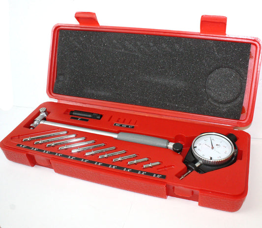 Calibrador de calibre de cilindro de motor de 2" a 6" con dial y resolución de 0,0005" US SH