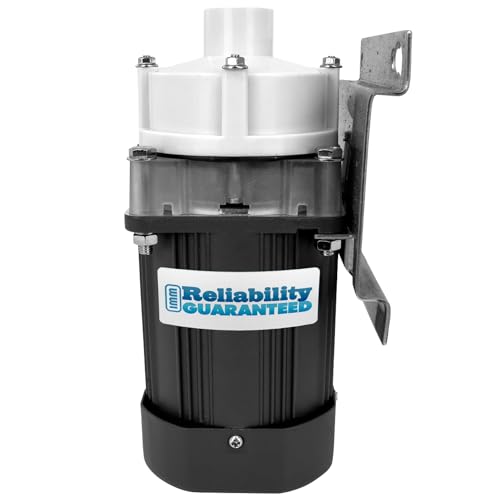 IMM repuesto para motores de máquina de hielo Hoshizaki S-0730 incluye placa de montaje, cable y enchufe de 14 pulgadas