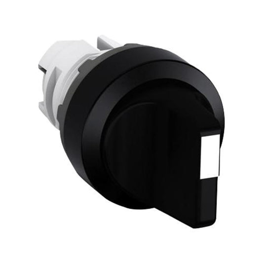 ABB M3SS1-10B Operador del interruptor selector, 0.866 in, mantenido, negro, 3 posiciones