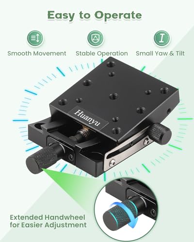 Huanyu LY101SJW10M Optical Positioning Goniometer Stage Linear Stage Rotation Stage