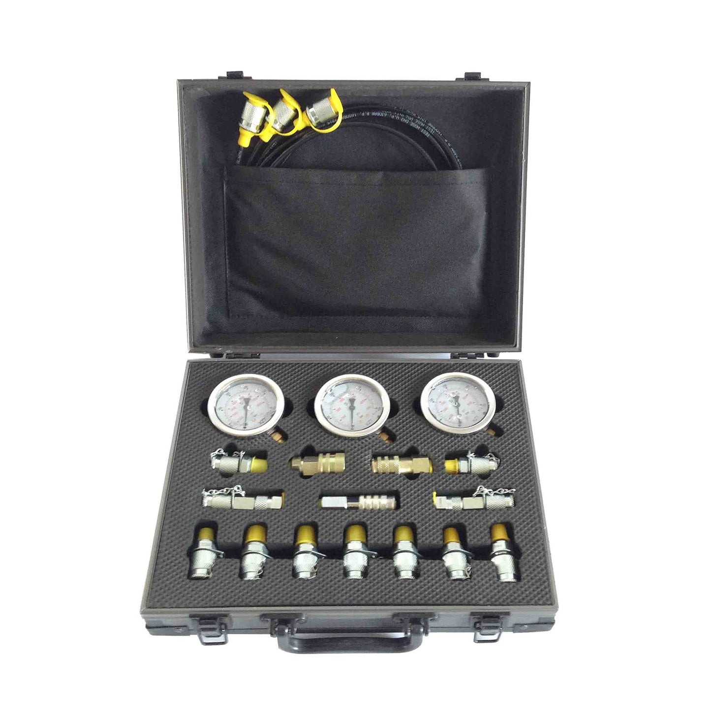 XZT Kit de acoplamiento de prueba de presión hidráulica de 60 MC, kit de medidor de presión, peajes de reparación de excavadoras, kit de reparación de maquinaria de construcción de excavadoras