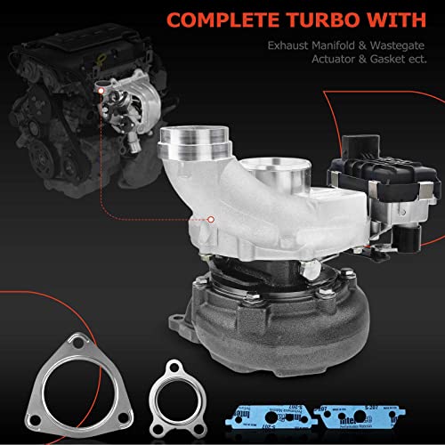 A-Premium - Kit de turbocompresor turbo completo, con junta, compatible con Dodge Sprinter 2500/3500 07-09 y Mercedes-Benz Sprinter 2500/3500 y Freightliner Sprinter 2500 07-11, 3.0L