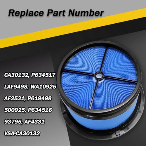 CA30132 P634517 - Filtro de aire de motor compatible con Freightliner Western Star 114SD 4700SB 4700SF 2012-2020, sustituye a AF2531, P619498, 500925