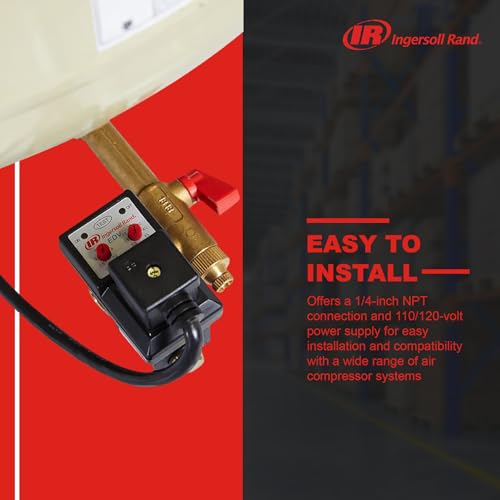 Ingersoll Rand Válvula de drenaje electrónica Edv200 1/4npt 110/120v #54410931