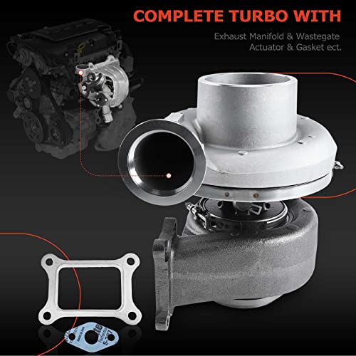 A-Premium Turbocompresor compatible con Cummins 1970-2012 3.9L 5.9L N-14 ISM ISC motor diésel