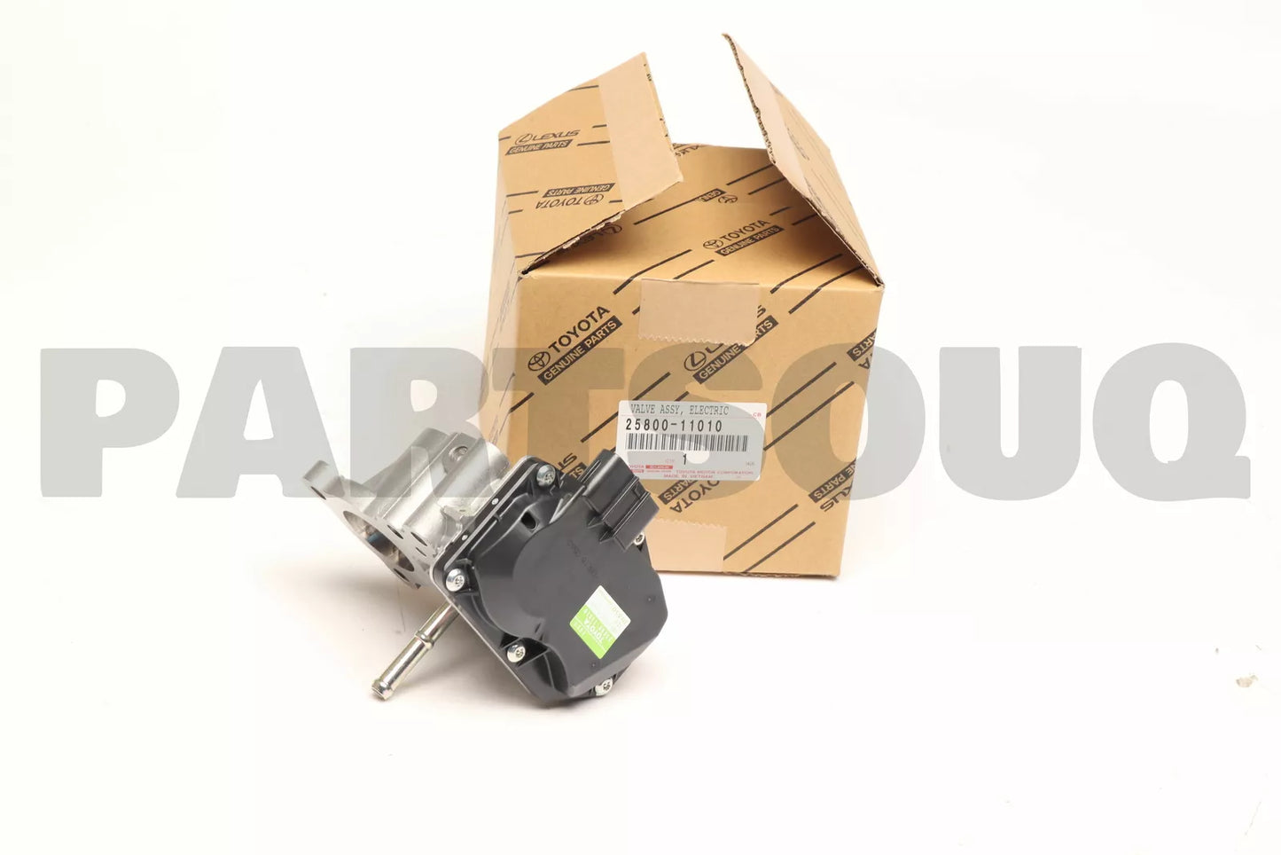 2580011010 Conjunto de válvulas EGR original Toyota eléctrico 25800-11010