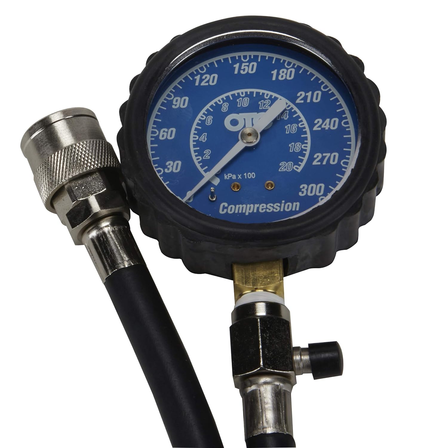 OTC 5605 Deluxe Kit de probador de compresión con Estuche de Transporte para Motores de Gasolina