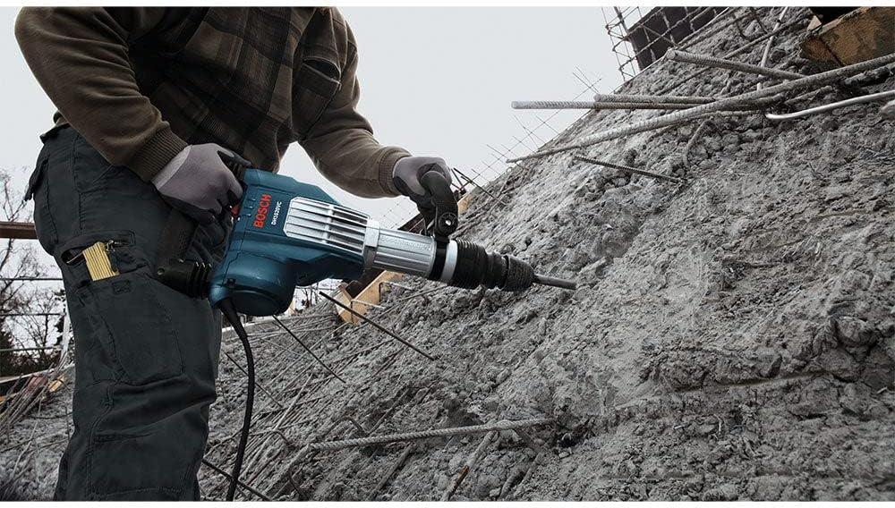 BOSCH Martillo de demolición en línea DH1020VC, azul