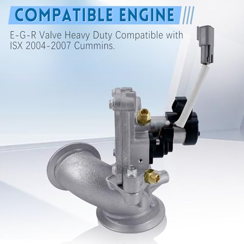 3104874 3682805 4955422RX Válvula de servicio pesado para ISX 2004-2007 Cummins 12.7L 14.0L 14.9L Compatible con 2003-2007 Peterbilt 379