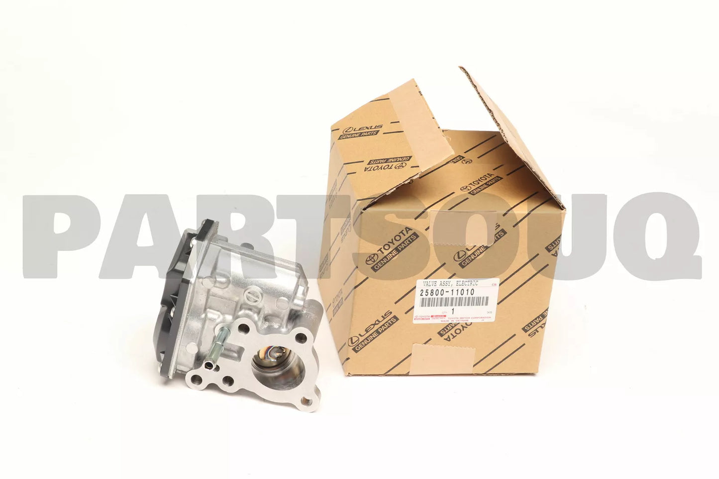 2580011010 Conjunto de válvulas EGR original Toyota eléctrico 25800-11010