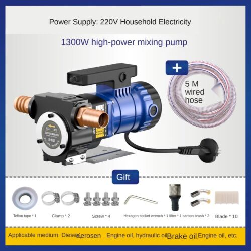 220V 1300W Diesel Engine Oil Pump Kerosene Engine Hydraulic Brake Booster
