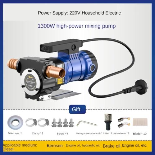 220V 1300W Diesel Engine Oil Pump Kerosene Engine Hydraulic Brake Booster