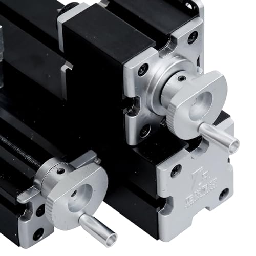 ZHRUI - Torno en miniatura de metal, 36 W y 20000 rpm, máquina de torno didáctico, para manualidades de carpintería aficionada