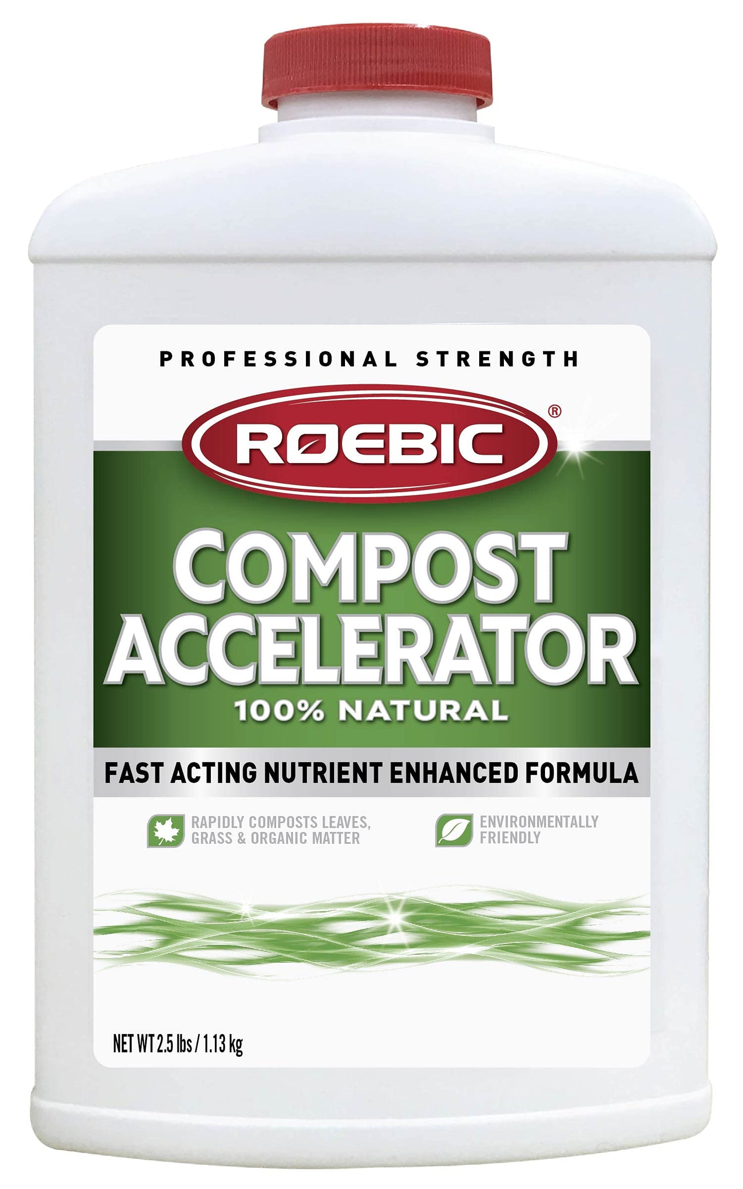 Roebic Acelerador de compost bacteriano CA-1: 2.5 libras, para un compostaje más rápido