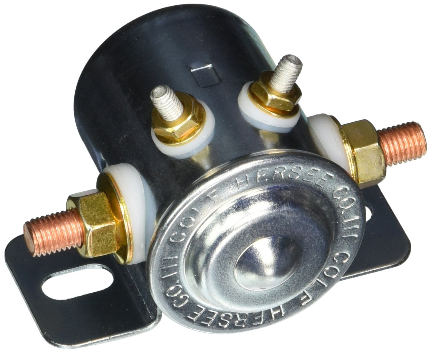 Cole Hersee 24063 Solenoide SPST de servicio continuo aislado de 24 V